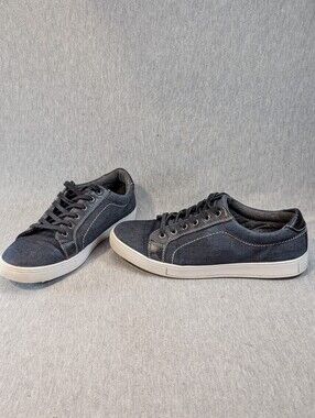 Steve Madden Wlayrite Denim Sneakers Men's 9 Black